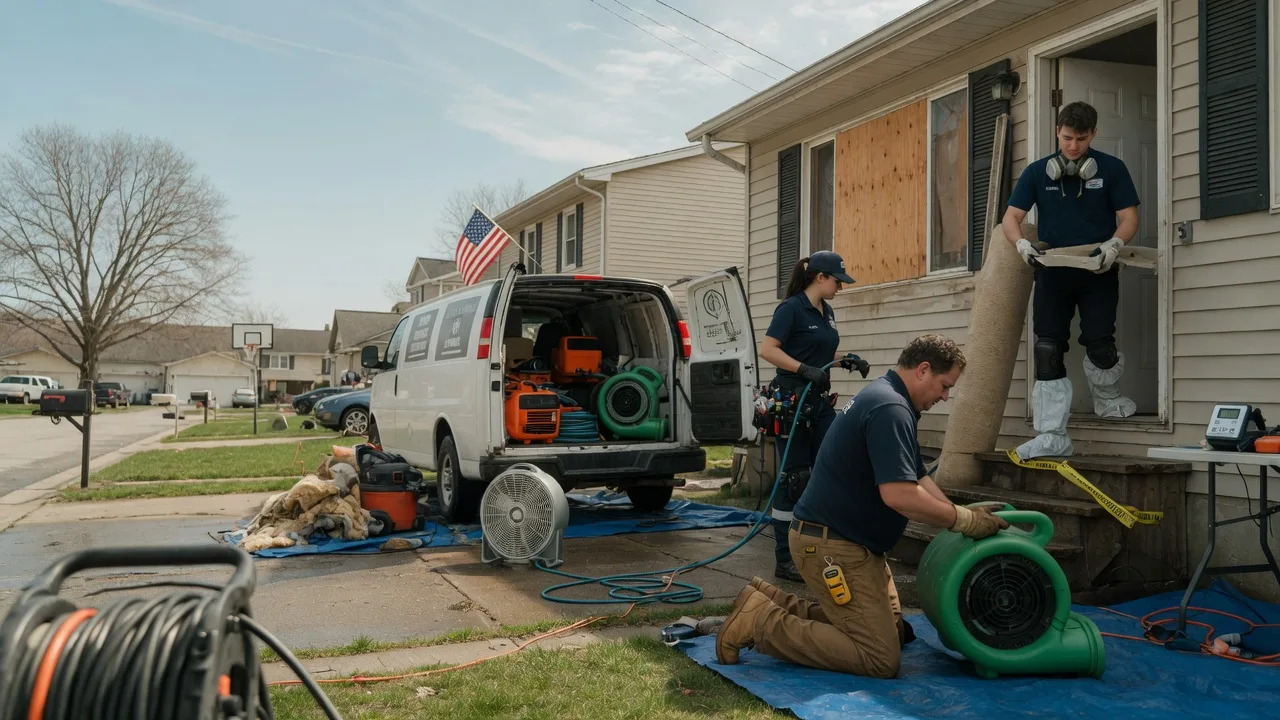 Water Damage Restoration in Berlin, WI near me